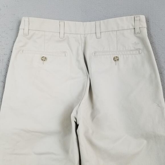 Dockers Pants Mens 32x32 Khaki D3 Classic Fit Flat Front Straight Leg Chino - Picture 6 of 14